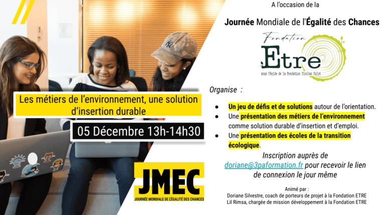 5 décembre | 11h-12h30 | En ligne (France) | Public